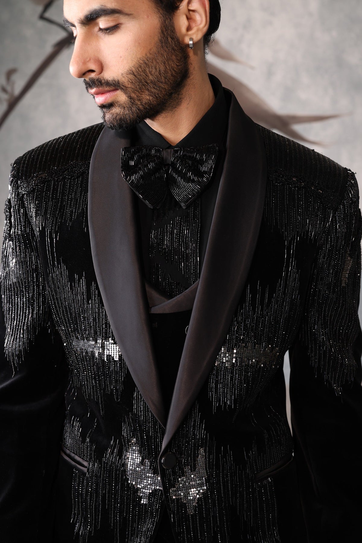 Men's Black tuxedo