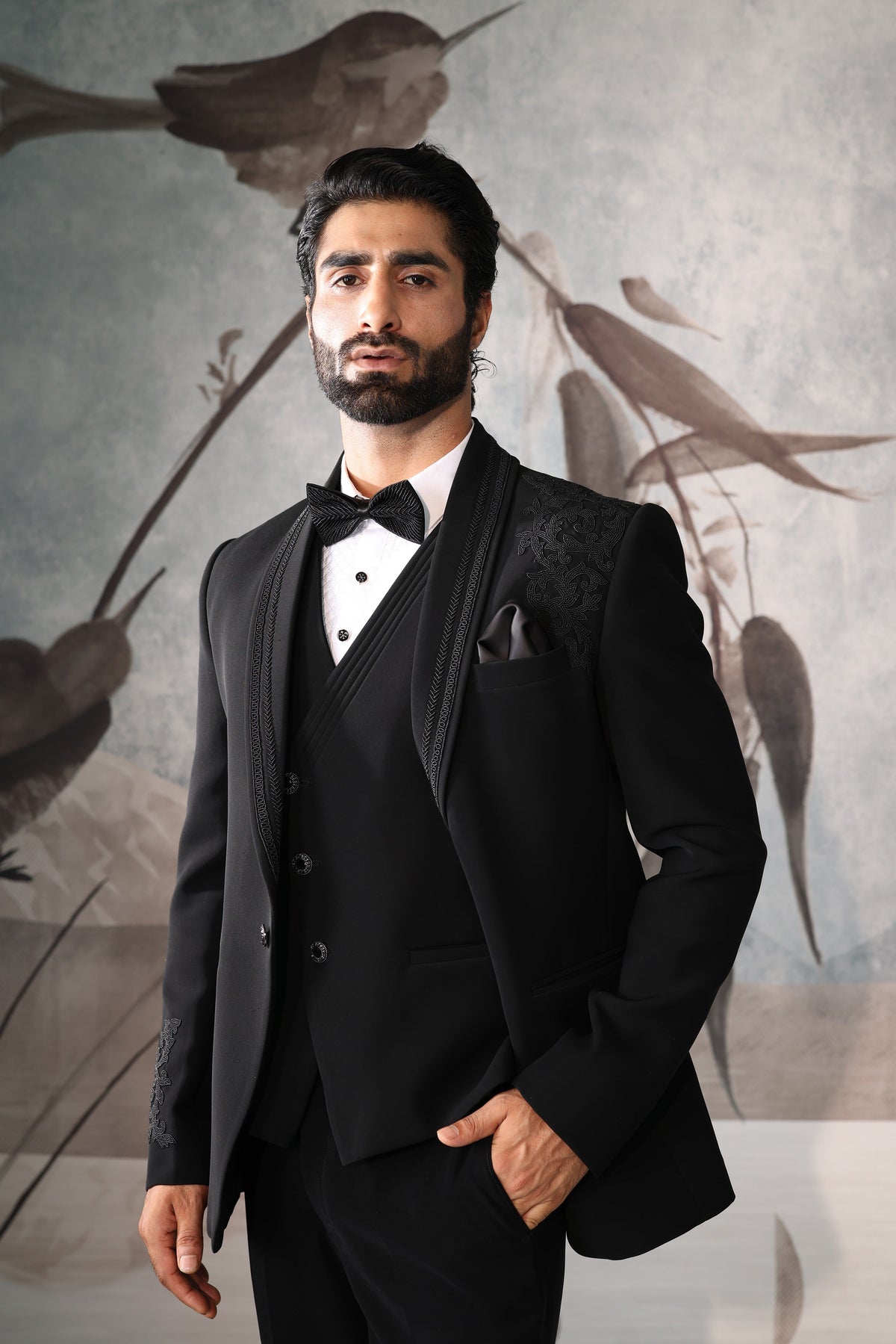 Classic Black tuxedo for men