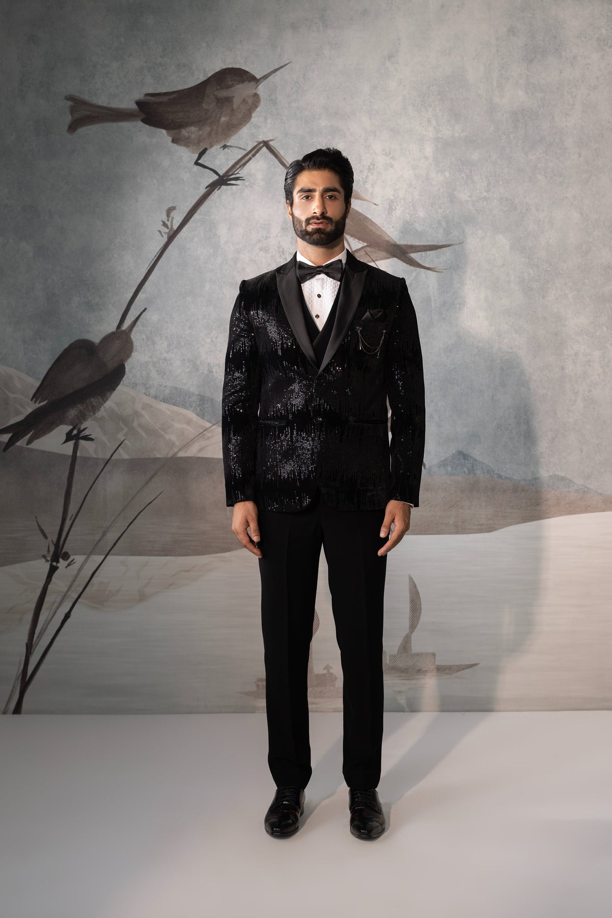 Mens moonshine tuxedo