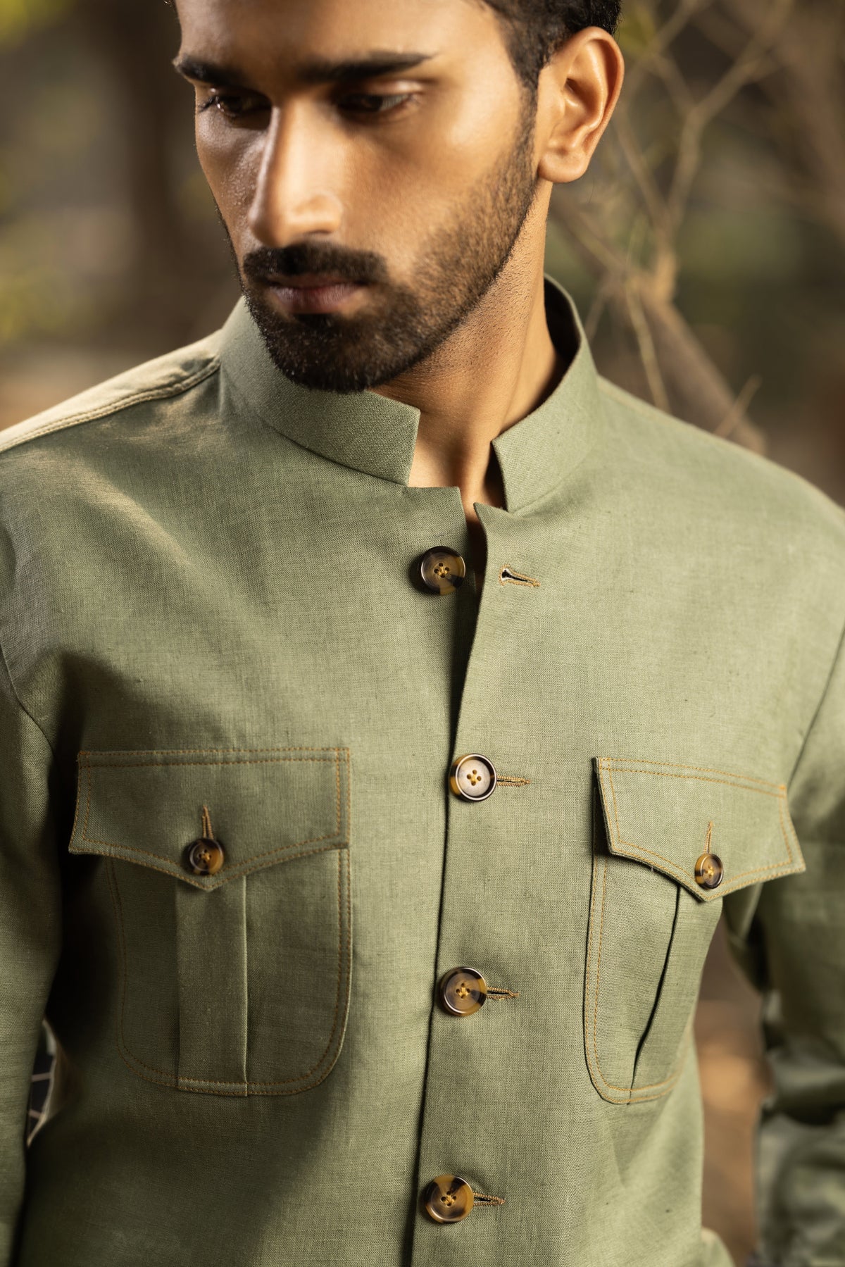Green Safari Shirt