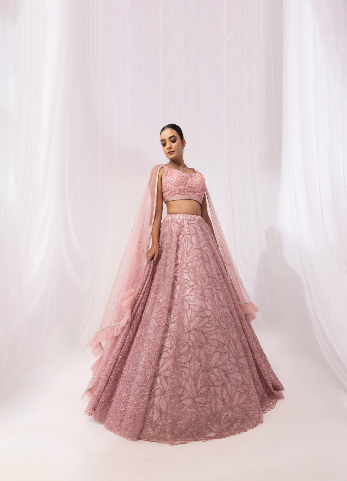 Pink Dazzling Lehenga