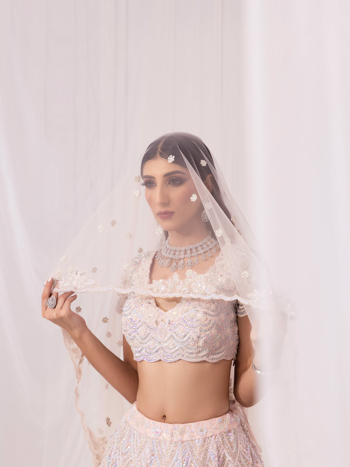 PINK GLEAM LEHENGA