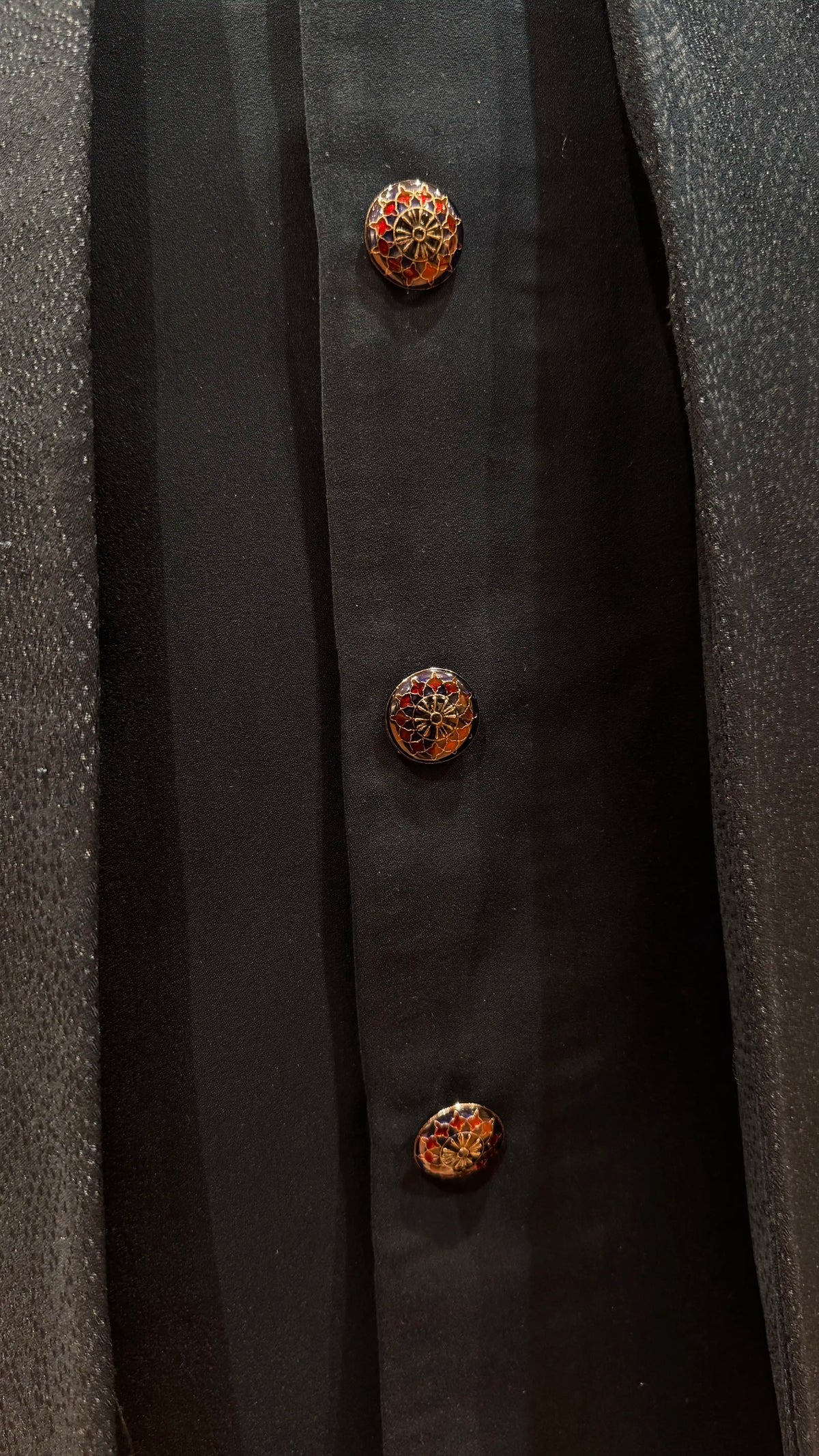 Dark Blue Classic Bandhgala Jacket for Men