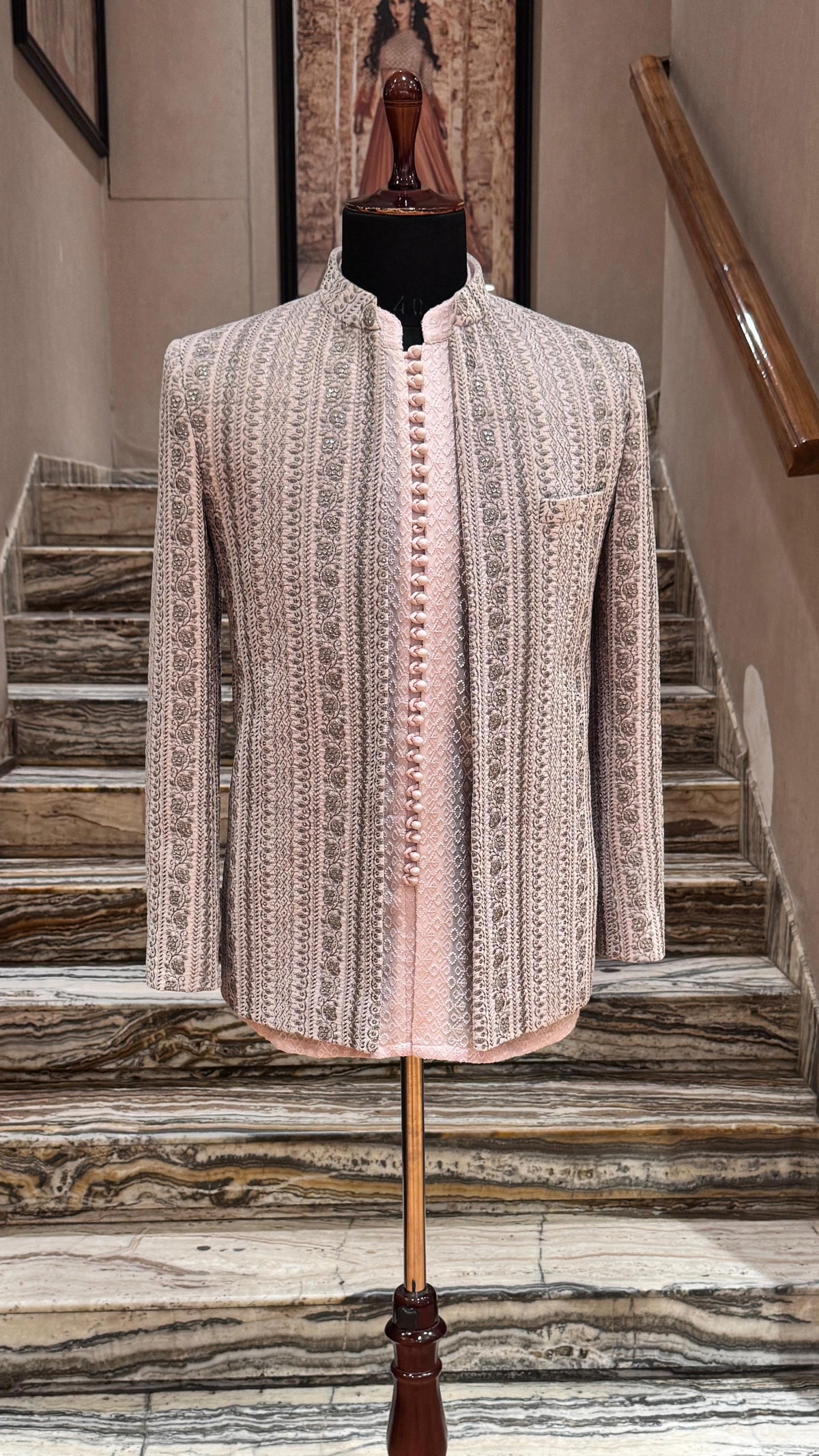 Blush Regal jodhpuri
