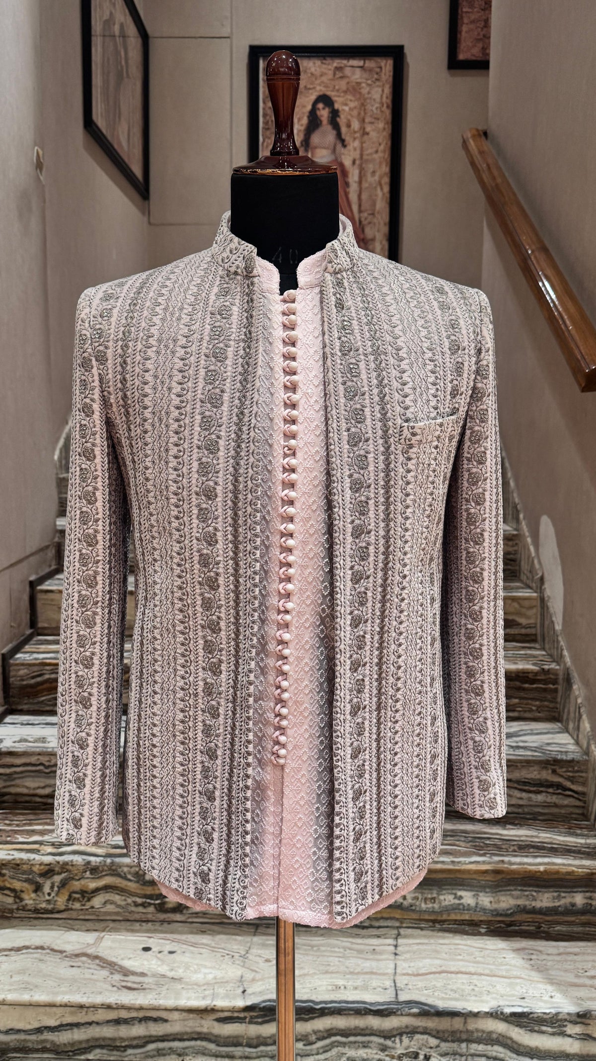 Blush Regal jodhpuri