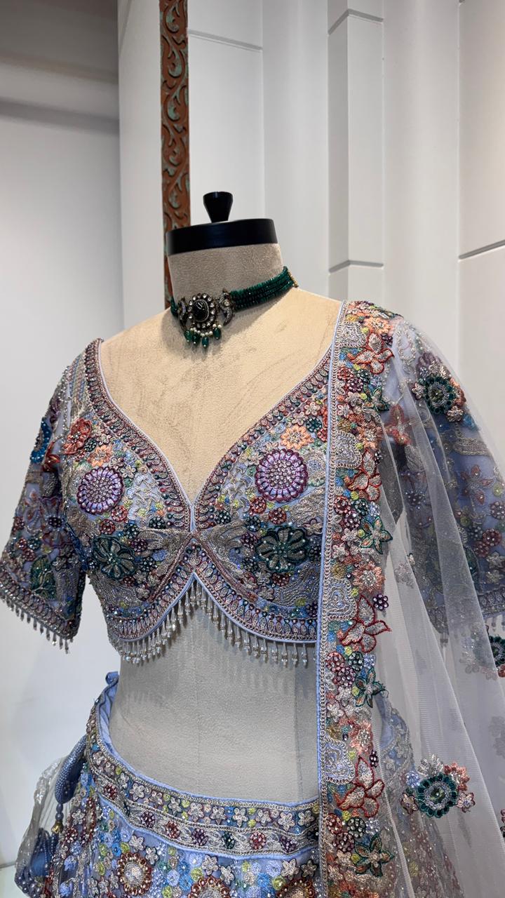 Floral lehenga