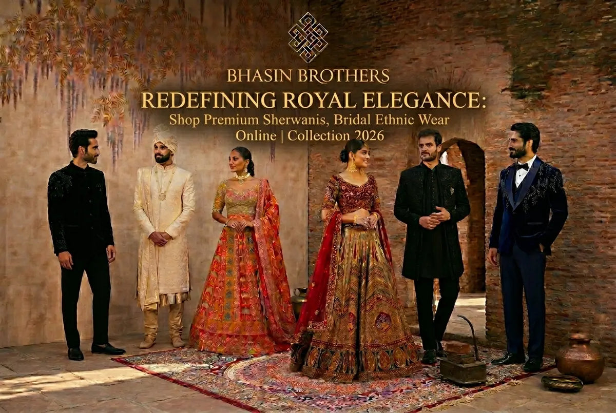 Royal Elegance Redefined: Shop Premium Sherwani, Bridal Lehenga & Designer Ethnic Wear Online 2026